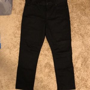 Men’s banana republic black jeans 35x30